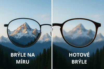 Hotové brýle bez předpisu na regálu v obchodě.